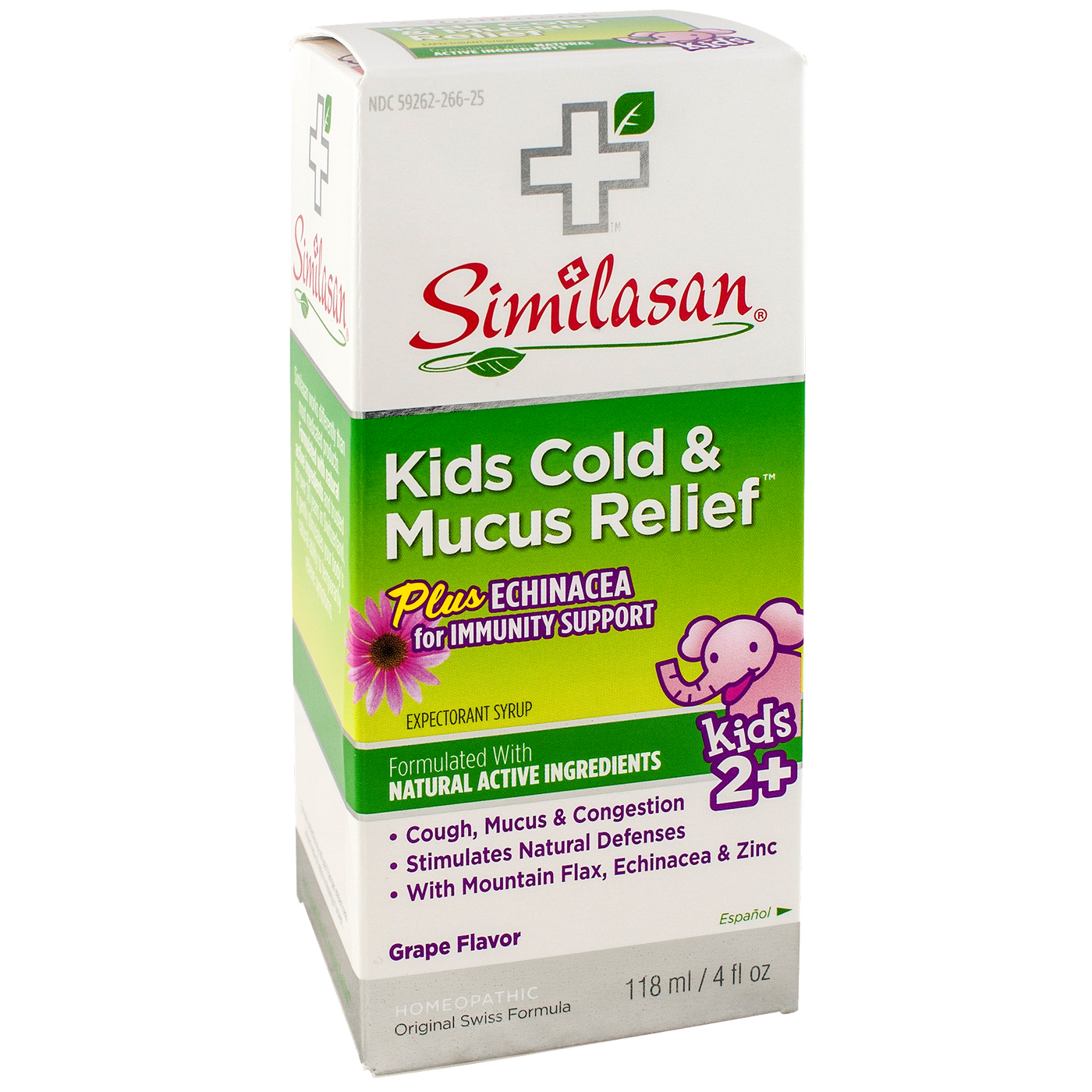 Kids Cold & Mucus Relief Syrup 4 fl oz Curated Wellness