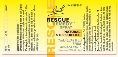 Rescue Remedy Spray 7ml 0.245 oz Curated Wellness