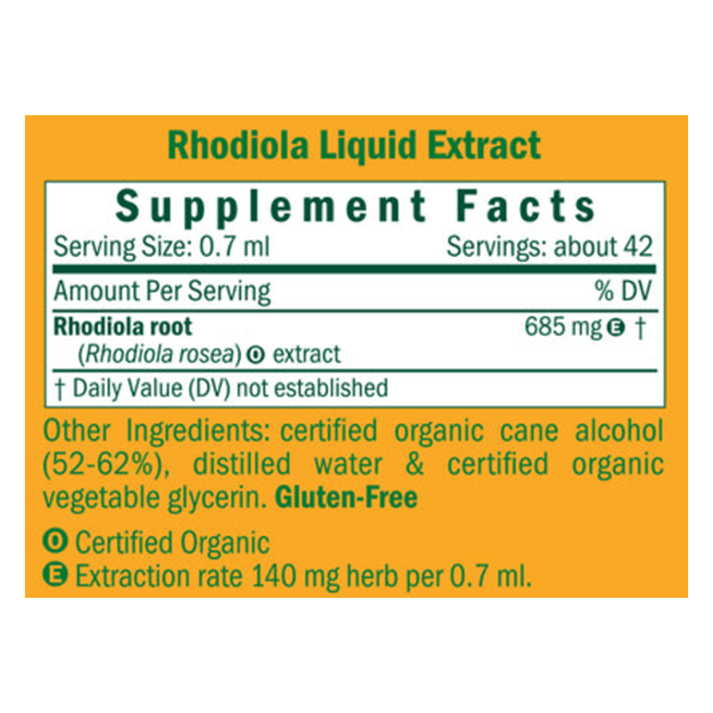 Rhodiola 30ml Curated Wellness