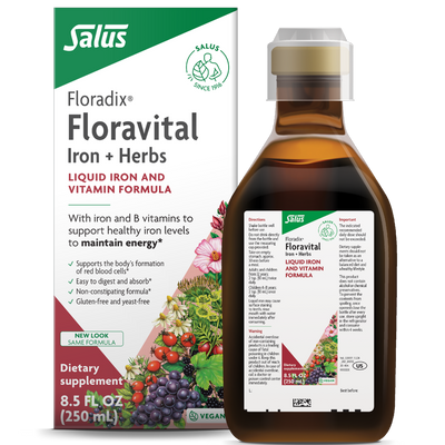 Floravital Iron Herbs Yeast-Free  Curated Wellness