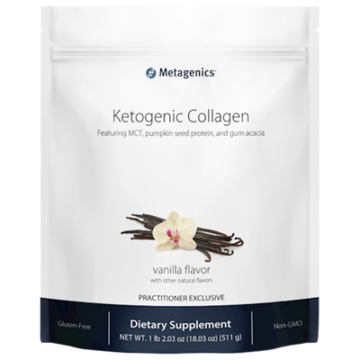 Ketogenic Collagen Vanilla 511 g Curated Wellness