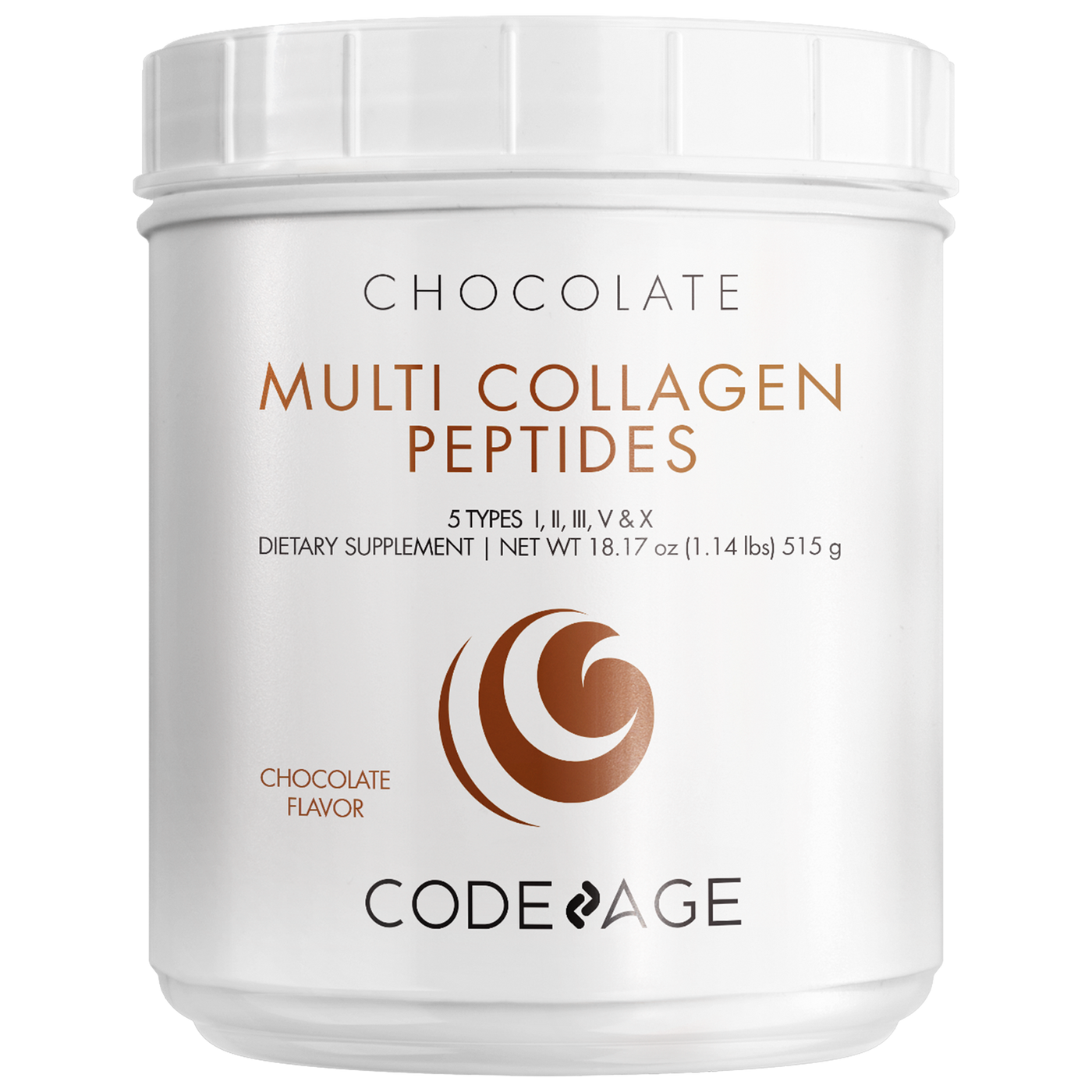 Multi Collagen Powder Chocolate  Curated Wellness