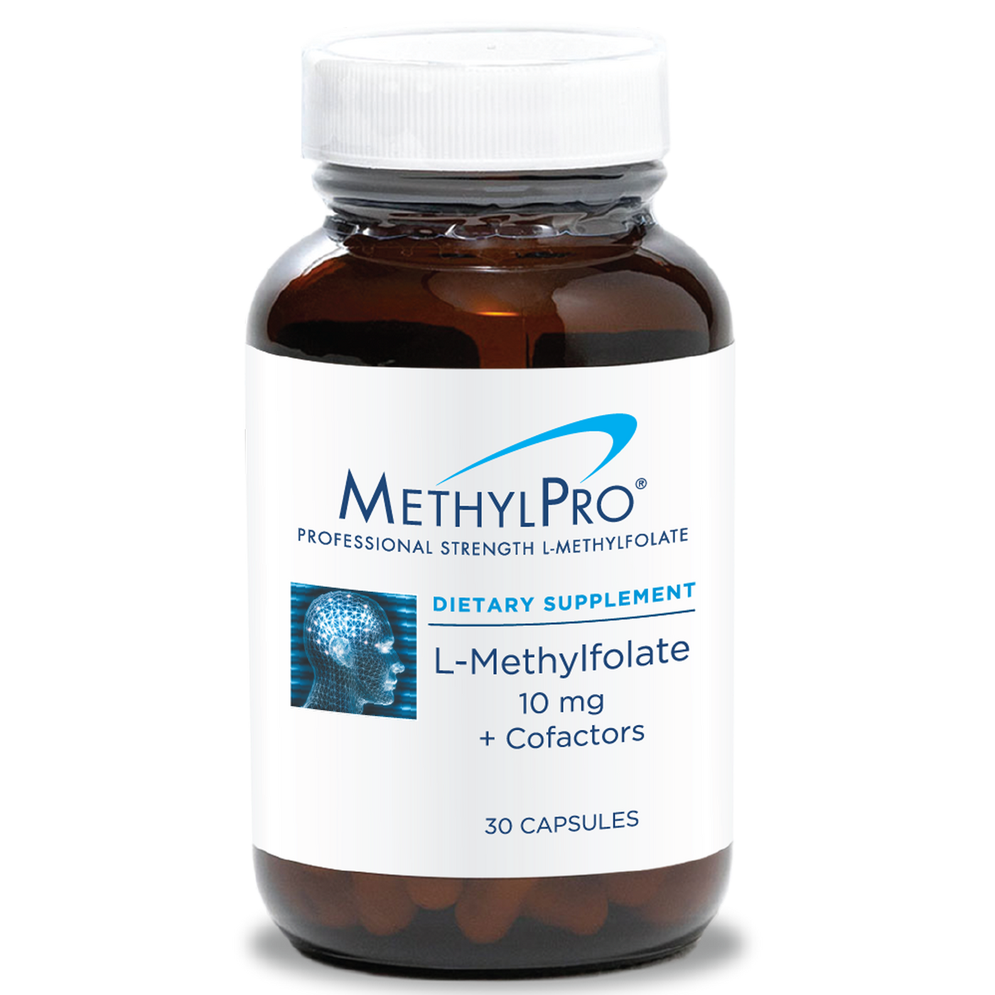 L-Methylfolate 10 mg + Cofactors  Curated Wellness