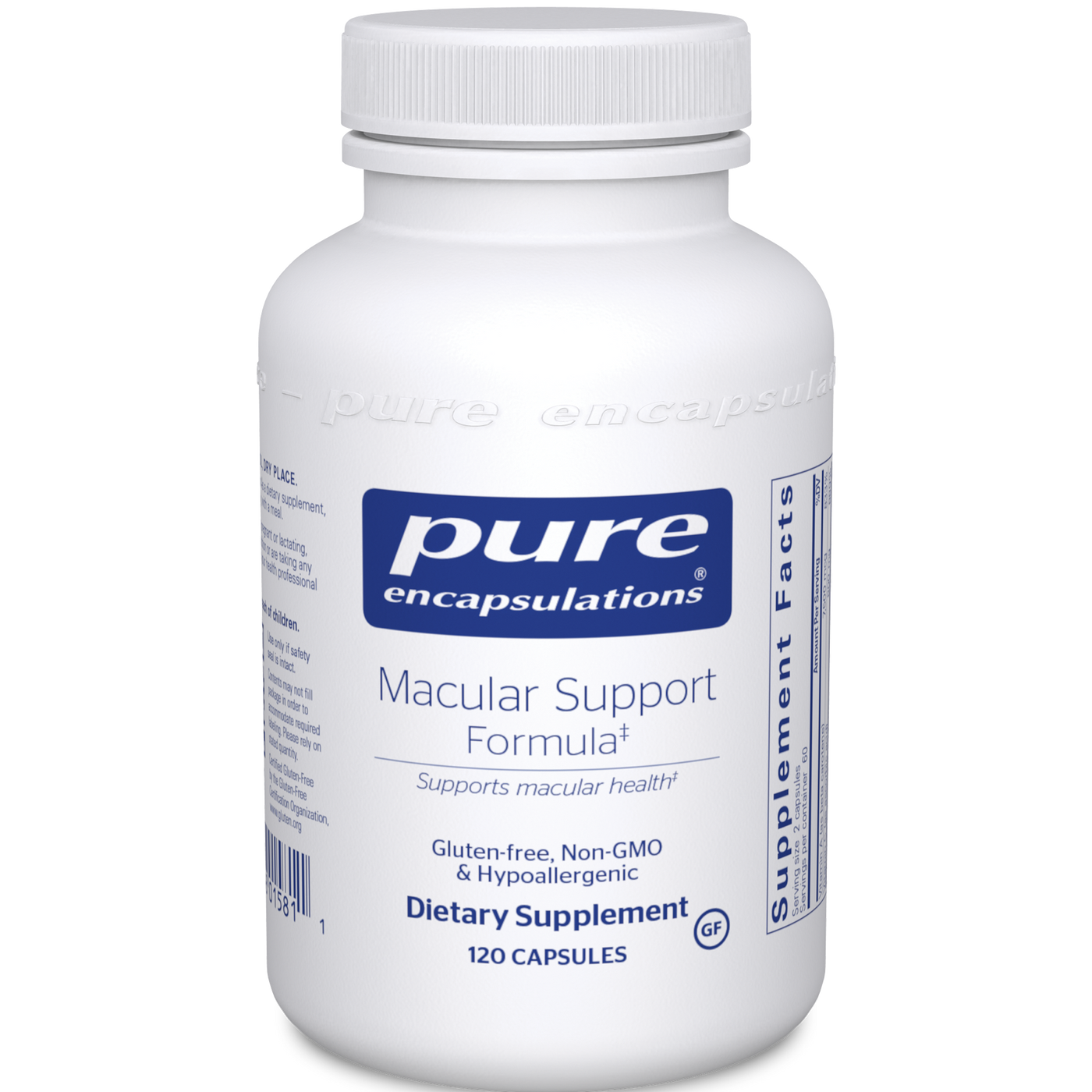 Macular Support Formula 120 caps Curated Wellness