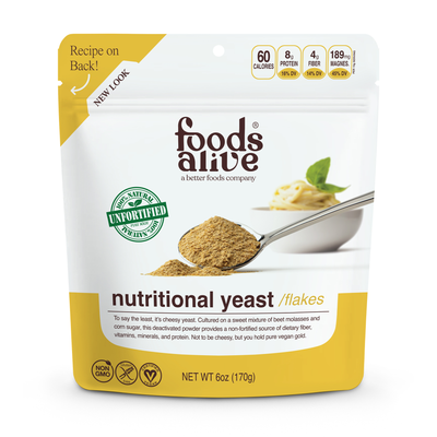 Nutritional Yeast Unfortified  Curated Wellness