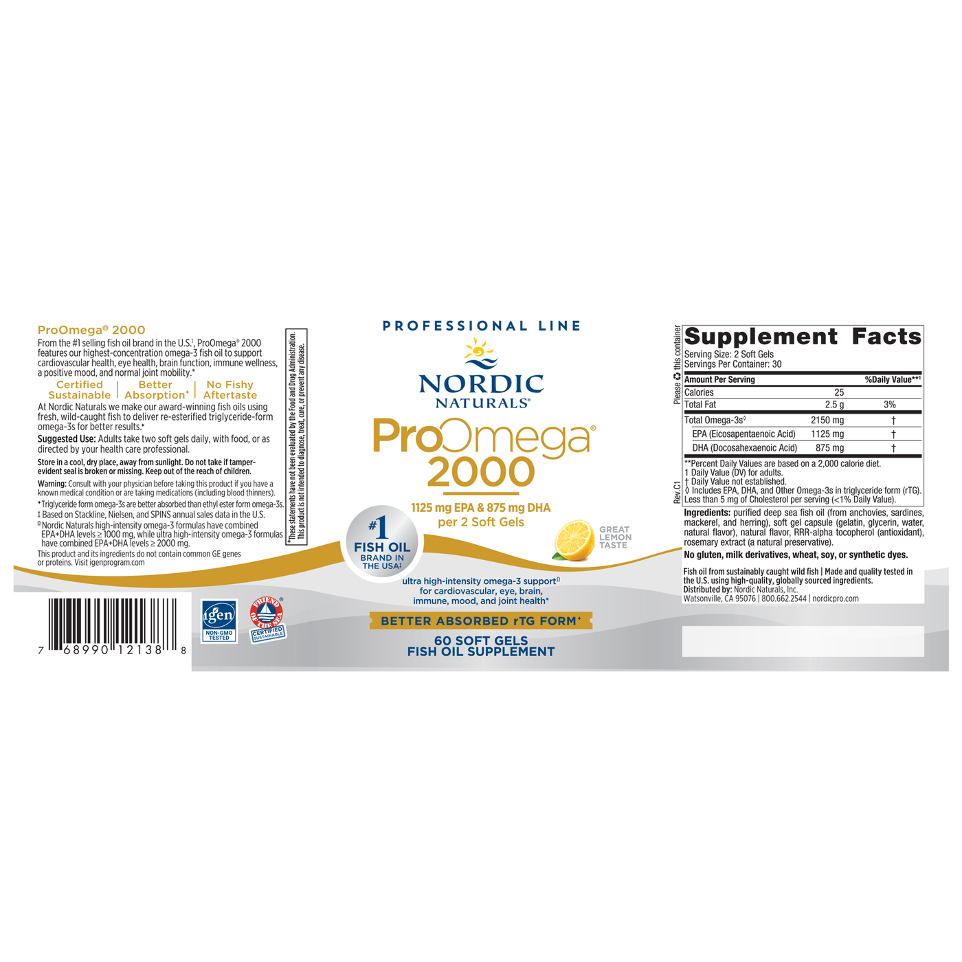 ProOmega 2000  Curated Wellness