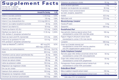 Men's Nutrients 360 vcaps Curated Wellness