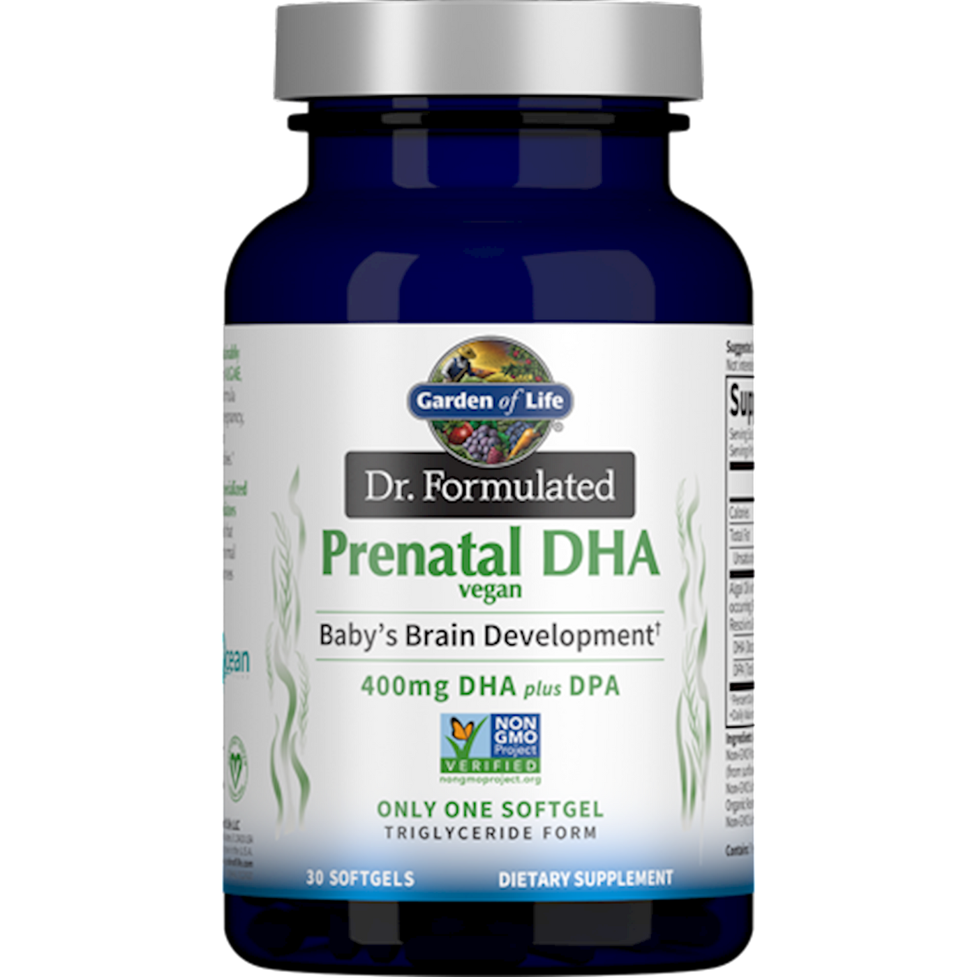 Dr. Form Prenatal DHA vegan  Curated Wellness
