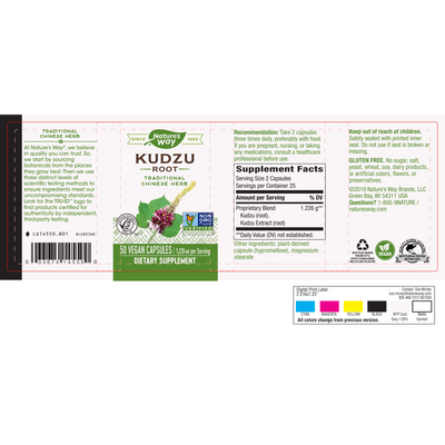 Kudzu Root 613 mg  Curated Wellness