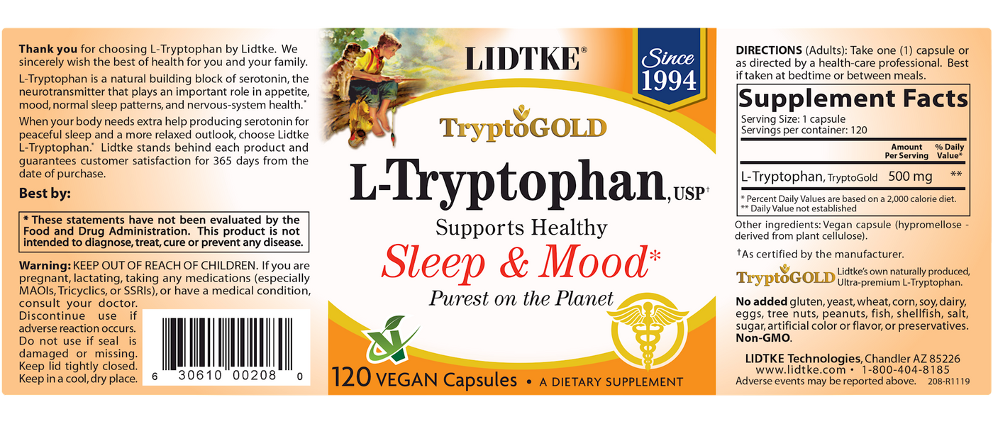 L-Tryptophan  Curated Wellness