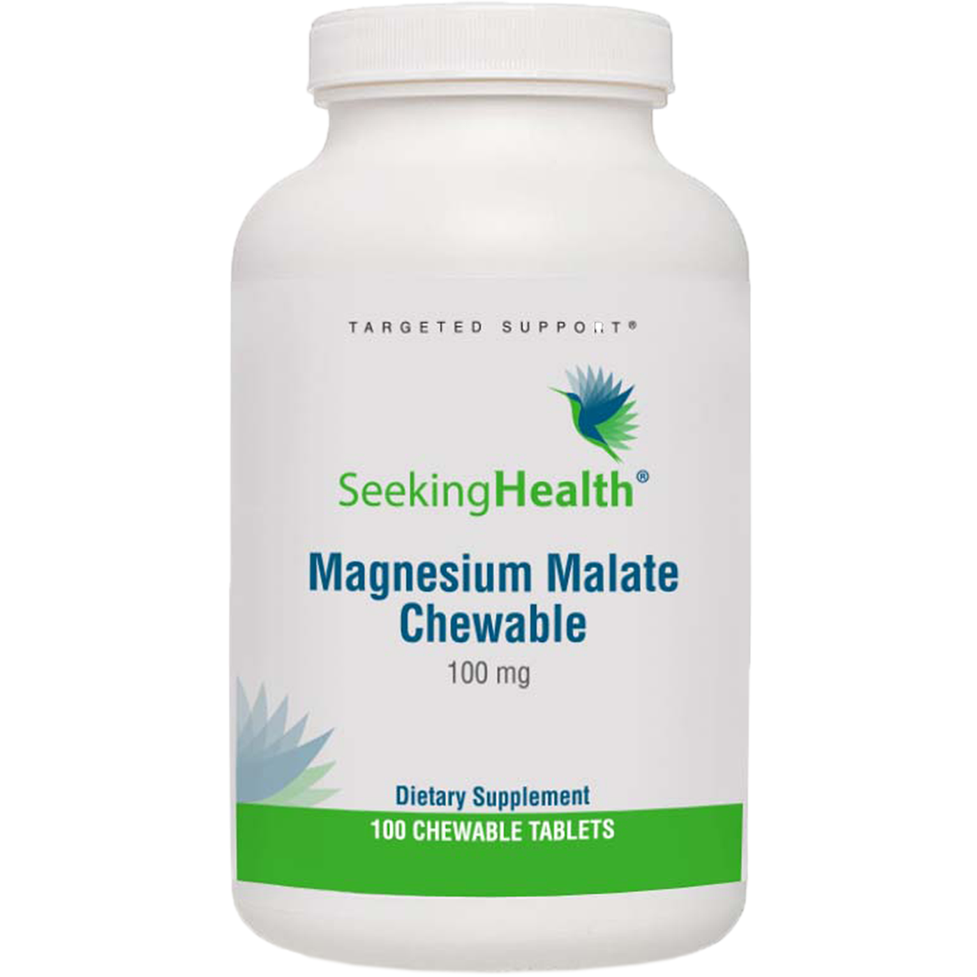 Magnesium Malate Chewable 100 tabs Curated Wellness