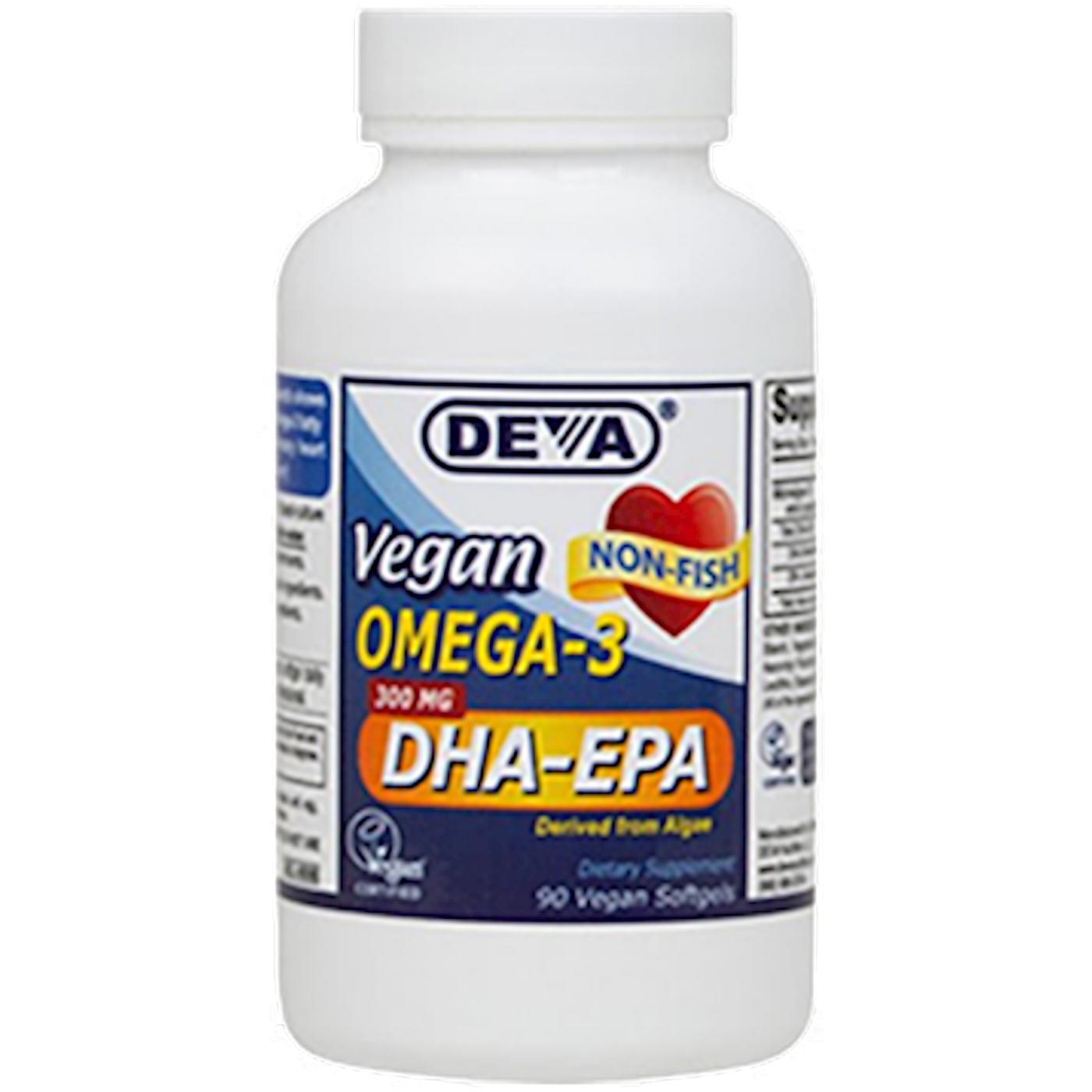 Vegan Omega-3 DHA-EPA 300mg 90 gels Curated Wellness