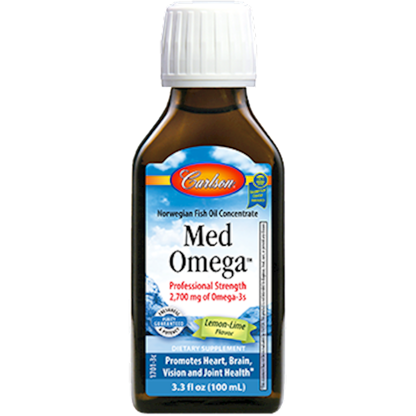 MedOmega Fish Oil 2700 3.3 fl oz Curated Wellness