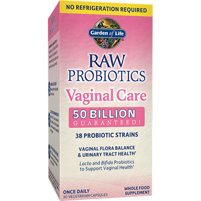 Raw Probiotics Vaginal Care ST 30vegcap Curated Wellness