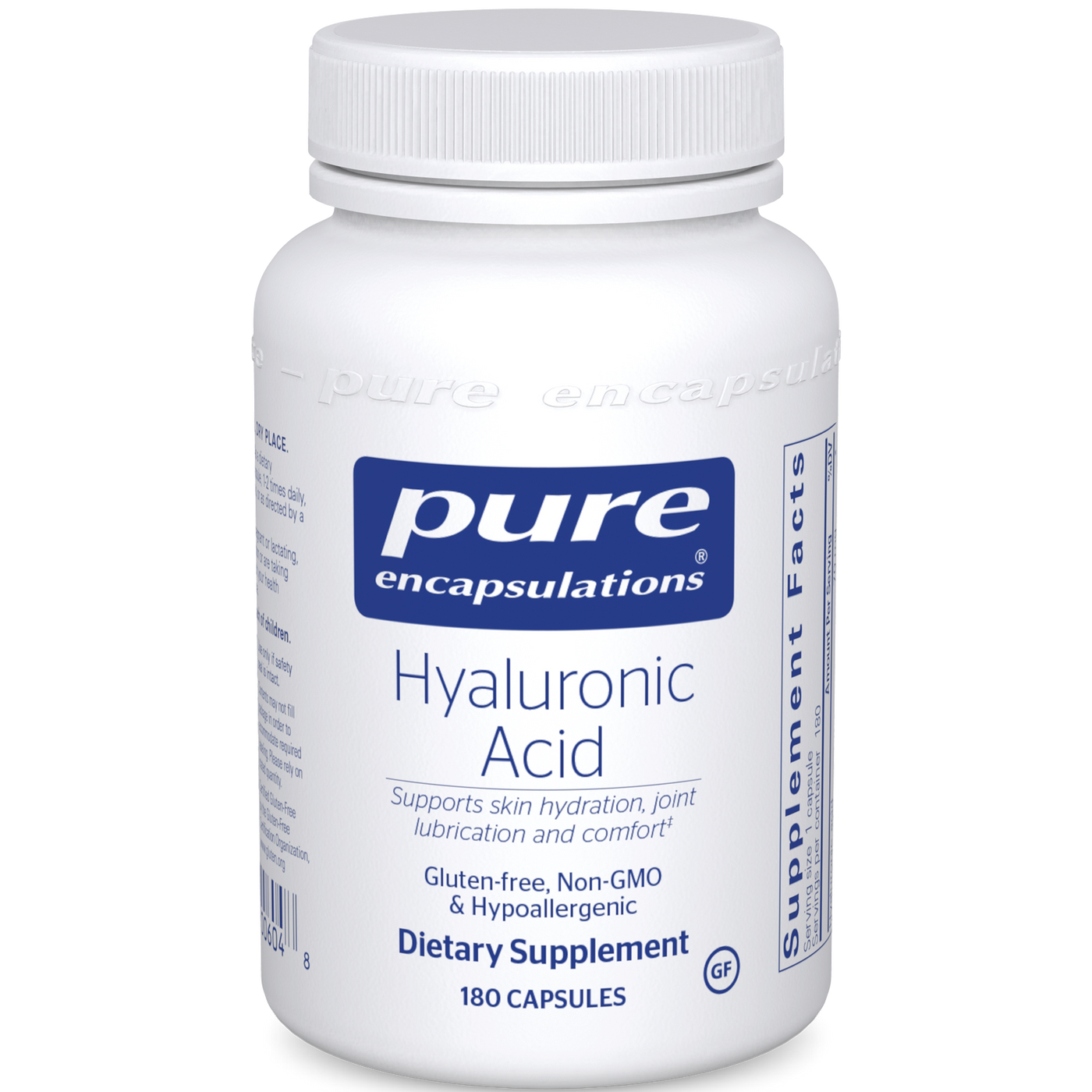 Hyaluronic Acid 70 mg 180 vcaps Curated Wellness