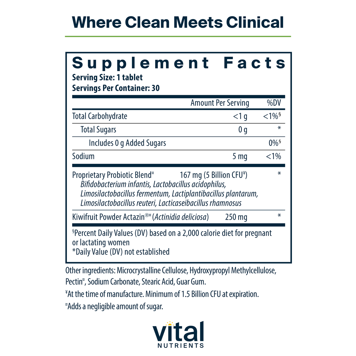 Hyperbiotics Pro-Natal Probiotic 30 tab Curated Wellness