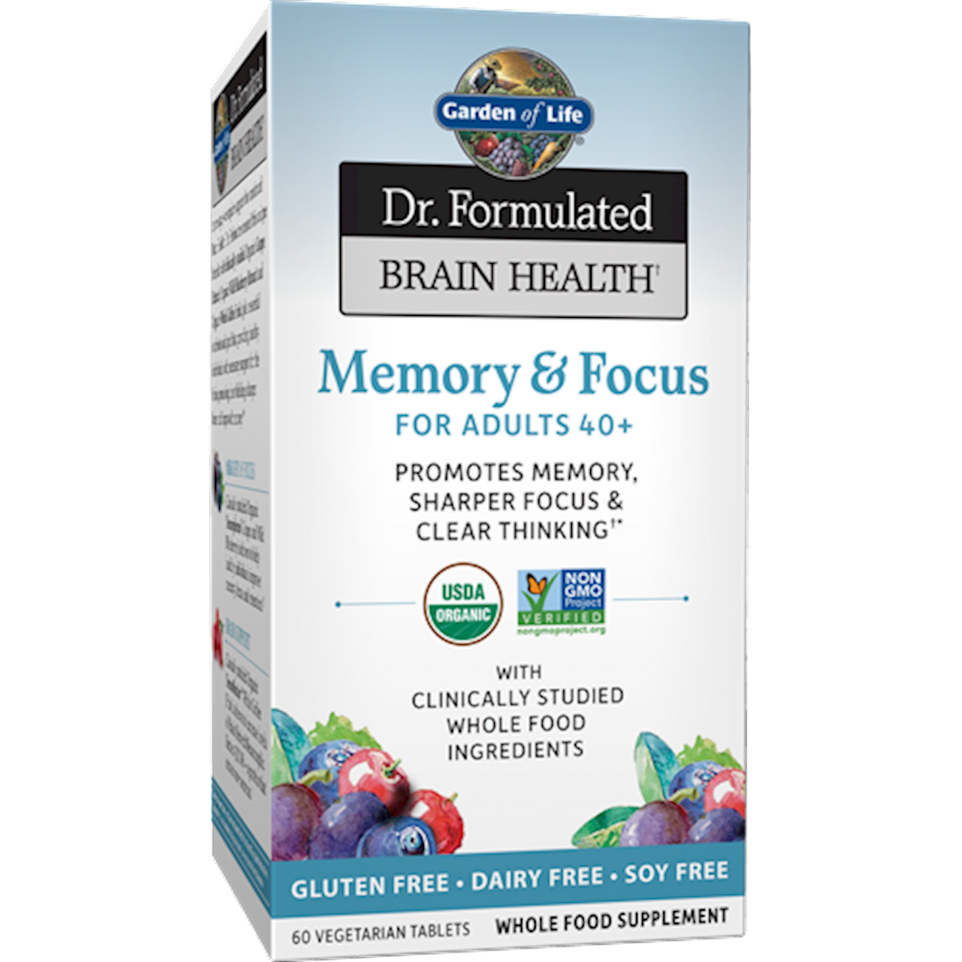 Dr. Formulated Memory Adults 40+ 60 tabs Curated Wellness