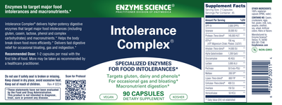 Intolerance Complex 90 Capsules Curated Wellness