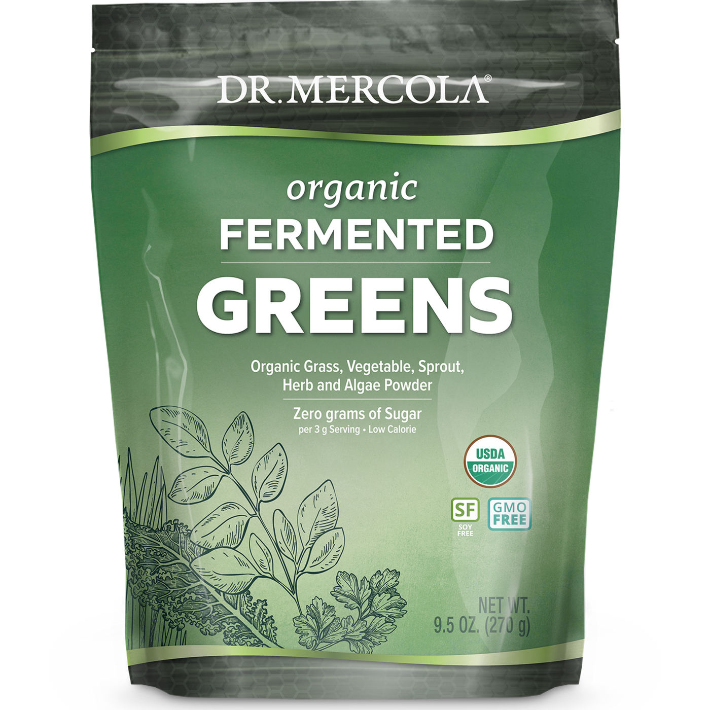 Organic Fermented Greens ings Curated Wellness