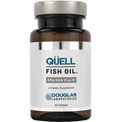 Quell Fish Oil: EPA/DHA Plus D 30 gels Curated Wellness