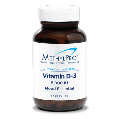Vitamin D-3, 5,000 IU 90c Curated Wellness