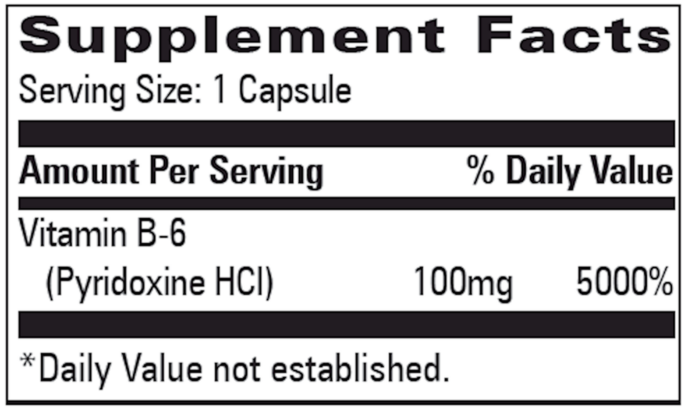 B-6 100 mg  Curated Wellness