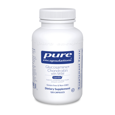 Glucosamine Chondroitin w MSM 120 vcaps Curated Wellness
