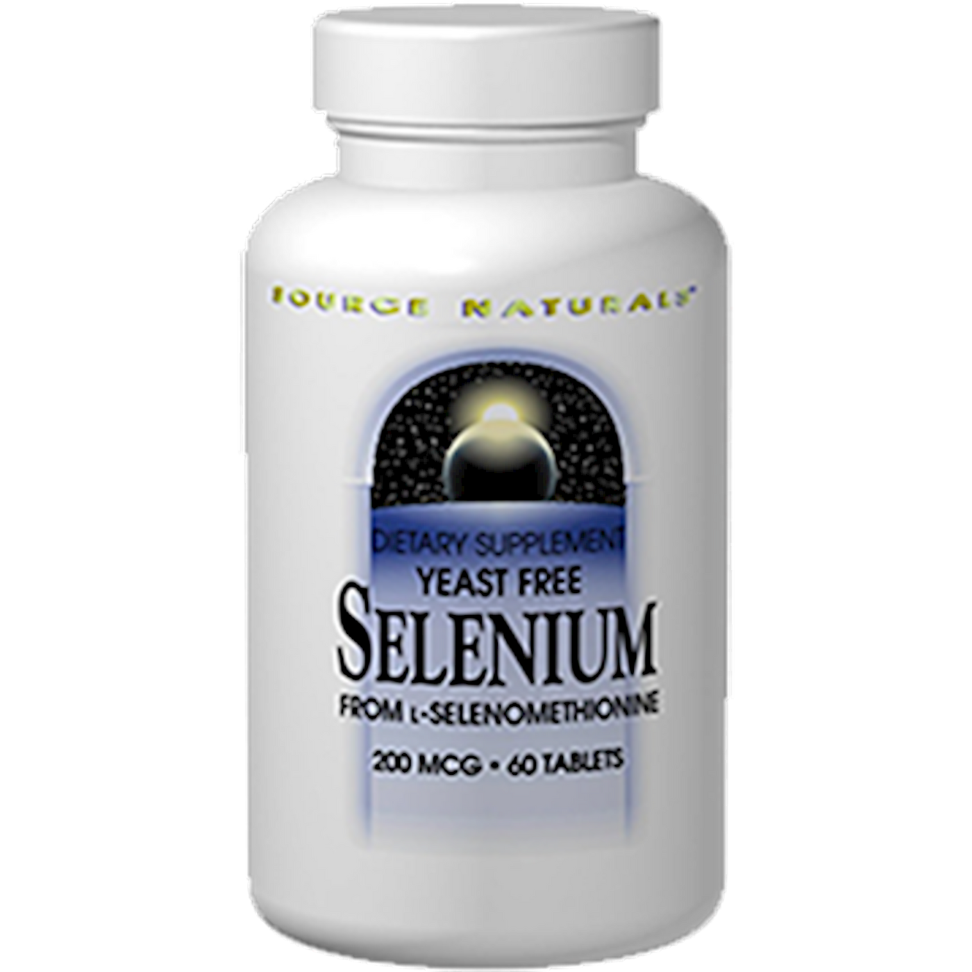 Yeast Free Selenium 200mcg 60 tabs Curated Wellness