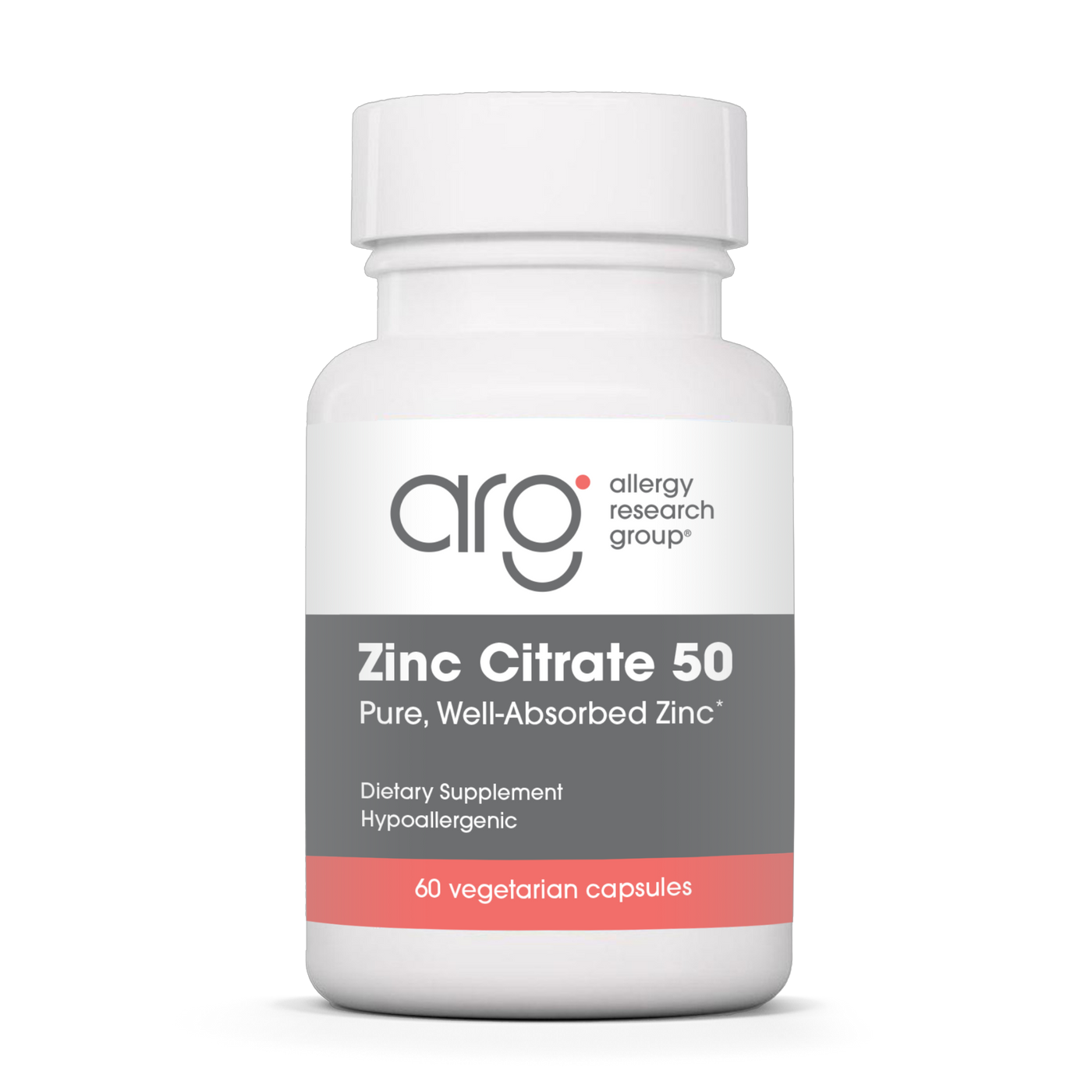 Zinc Citrate 50 mg  Curated Wellness