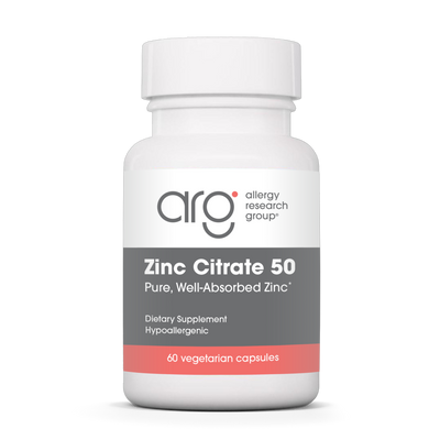 Zinc Citrate 50 mg  Curated Wellness