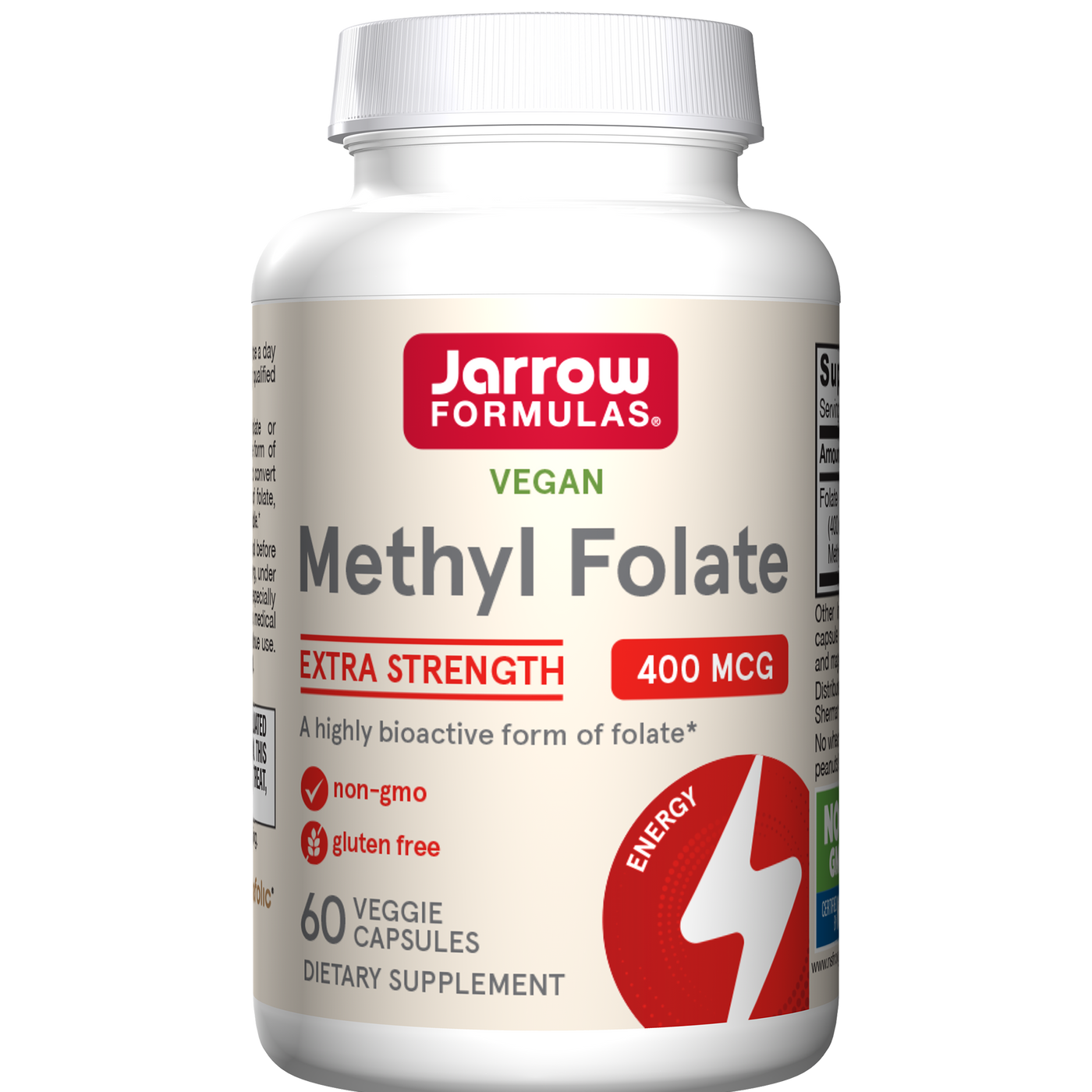 Methyl Folate 60caps Curated Wellness