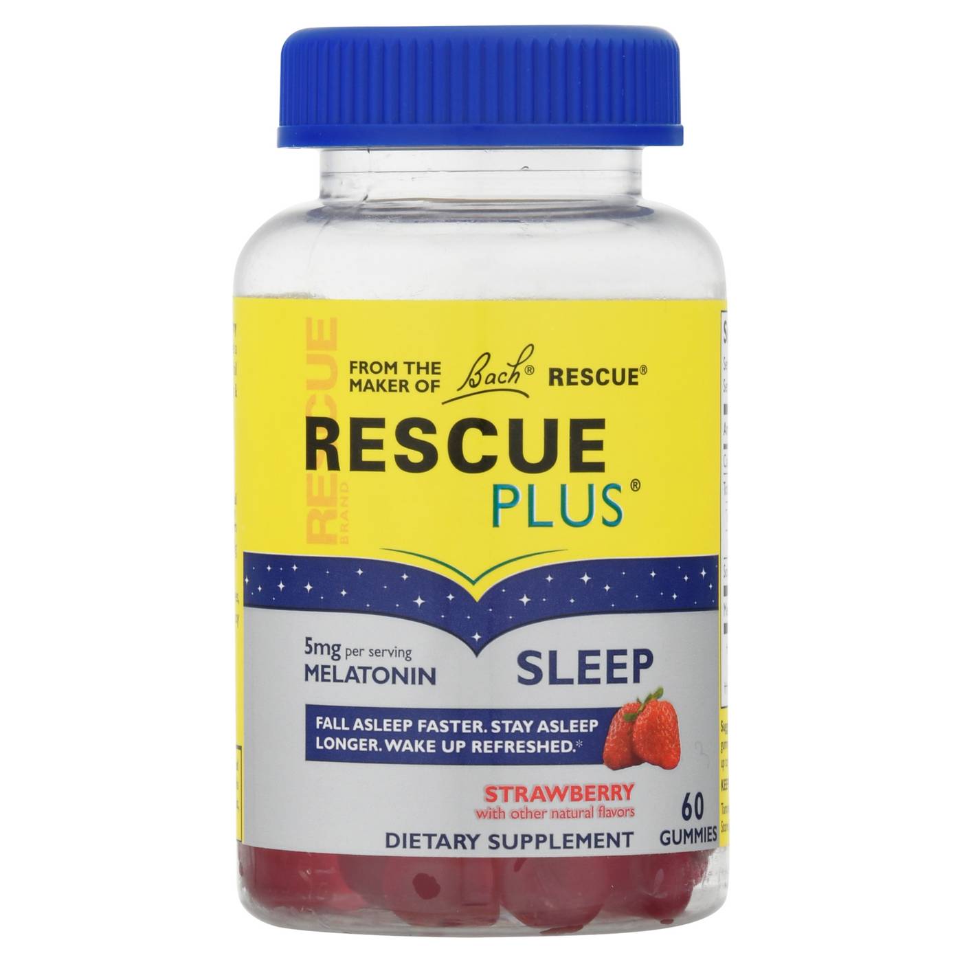 RESCUE PLUS Sleep 60 gummies Curated Wellness