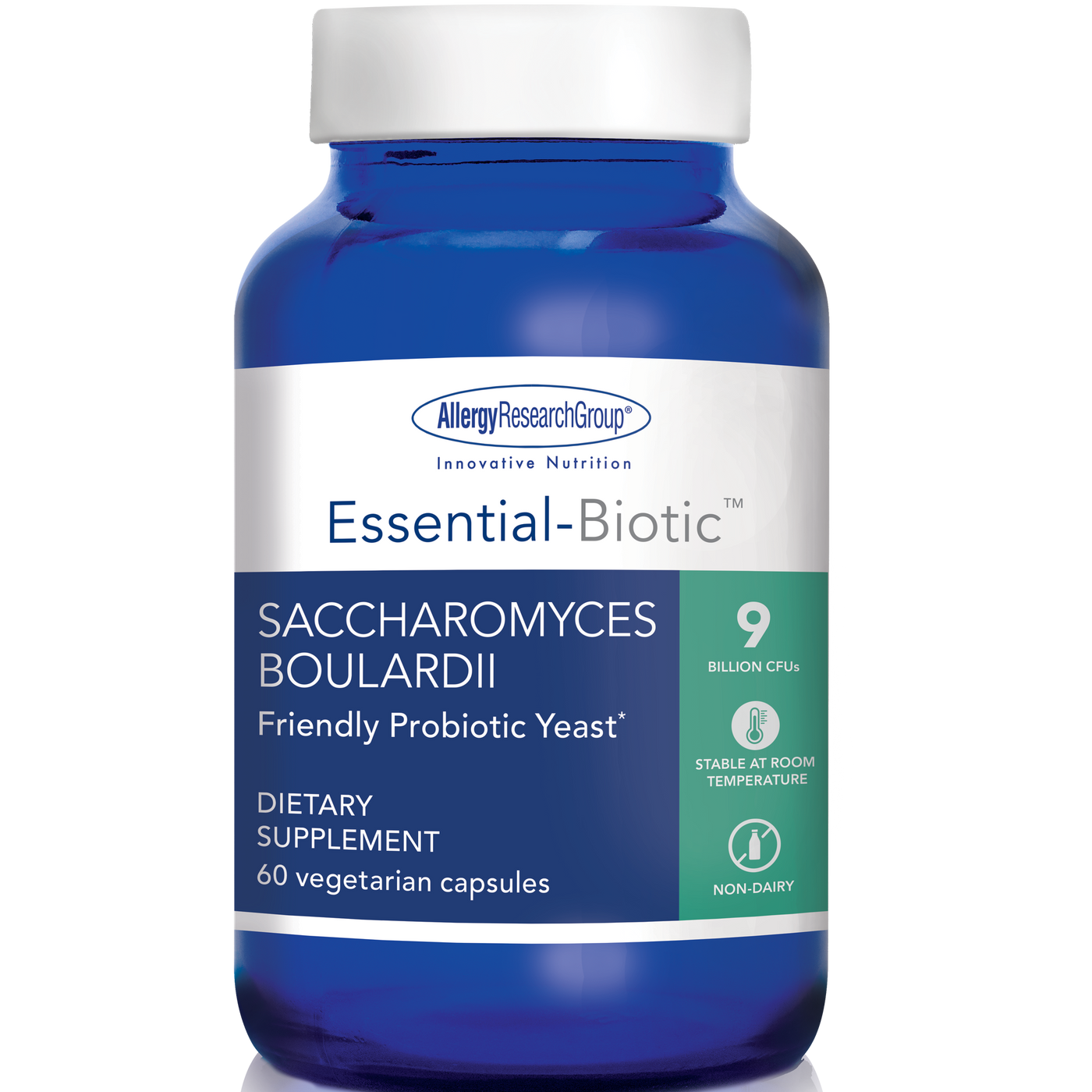 Essential-Biotic Sacch Boulardii 60 caps Curated Wellness