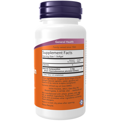 Astaxanthin 4 mg 90 gels Curated Wellness