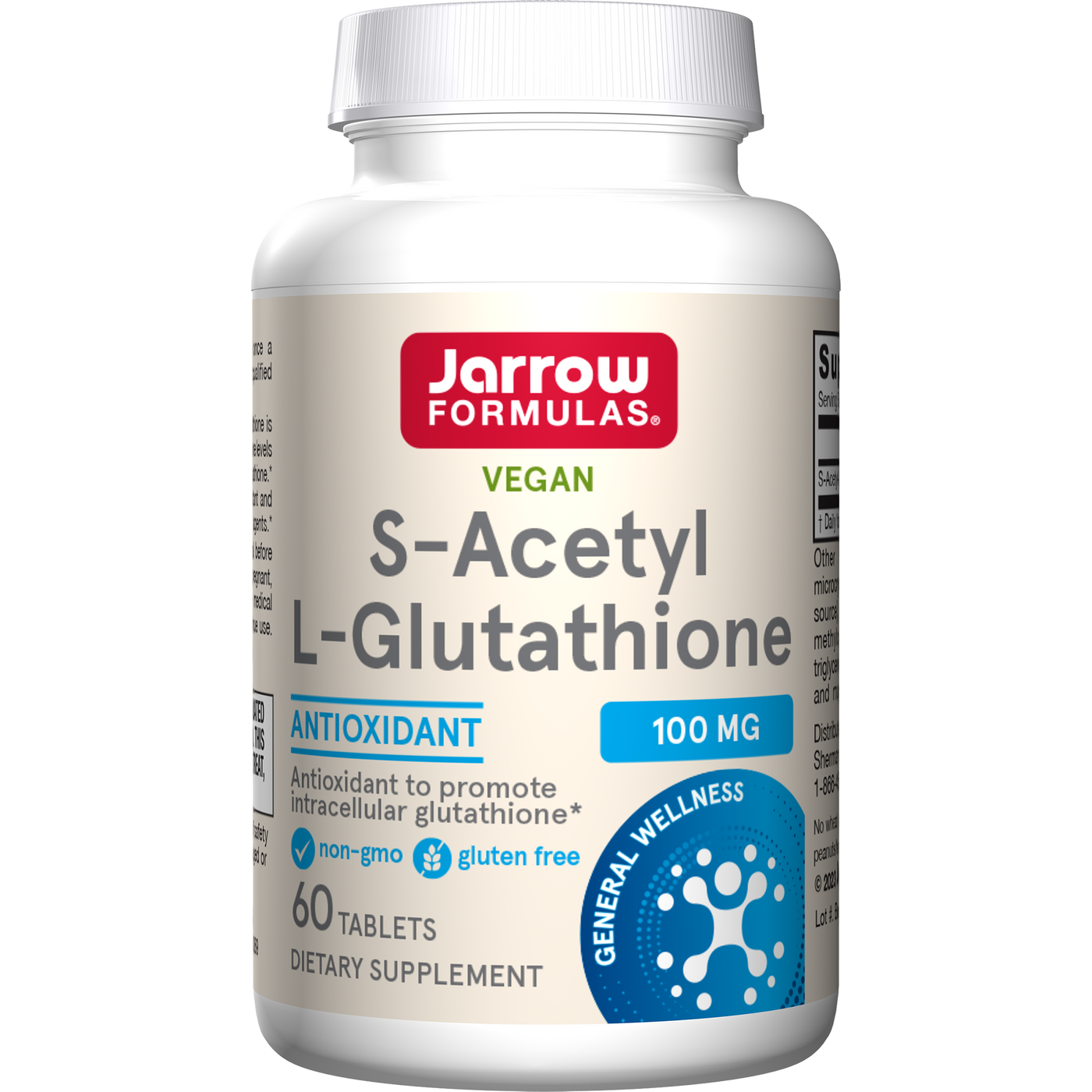 S-Acetyl L-Glutathione 60 tabs Curated Wellness