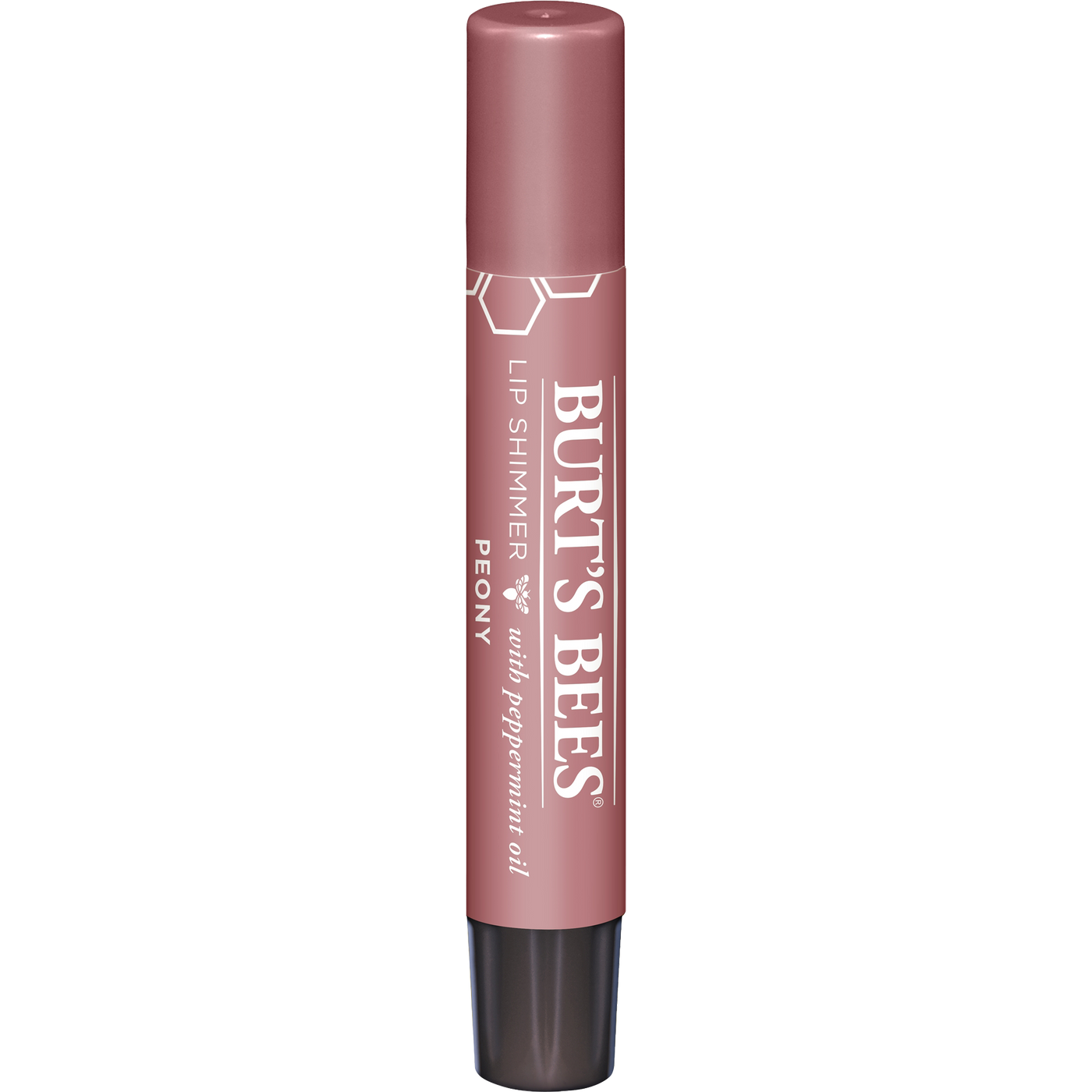 Burt's Bees Lip Shimmer Peony  Curated Wellness