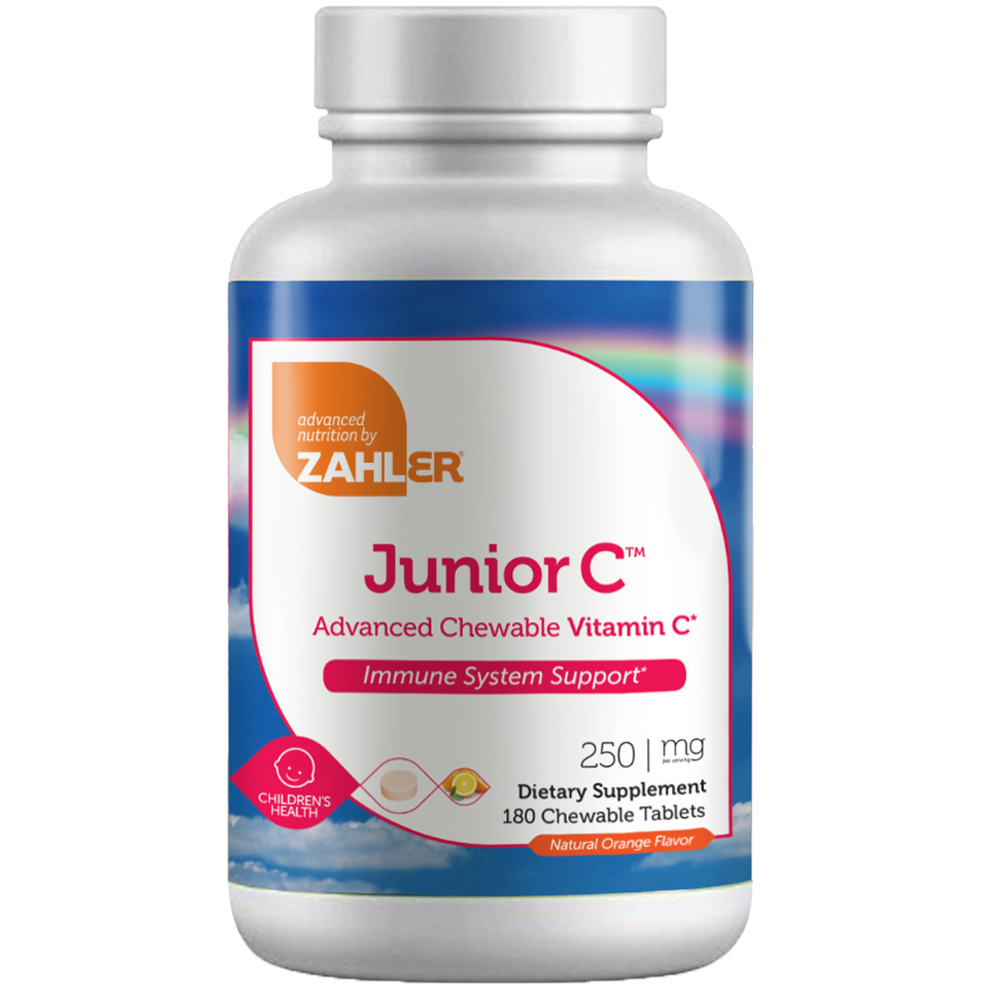 JuniorC Chewable 180 tabs Curated Wellness