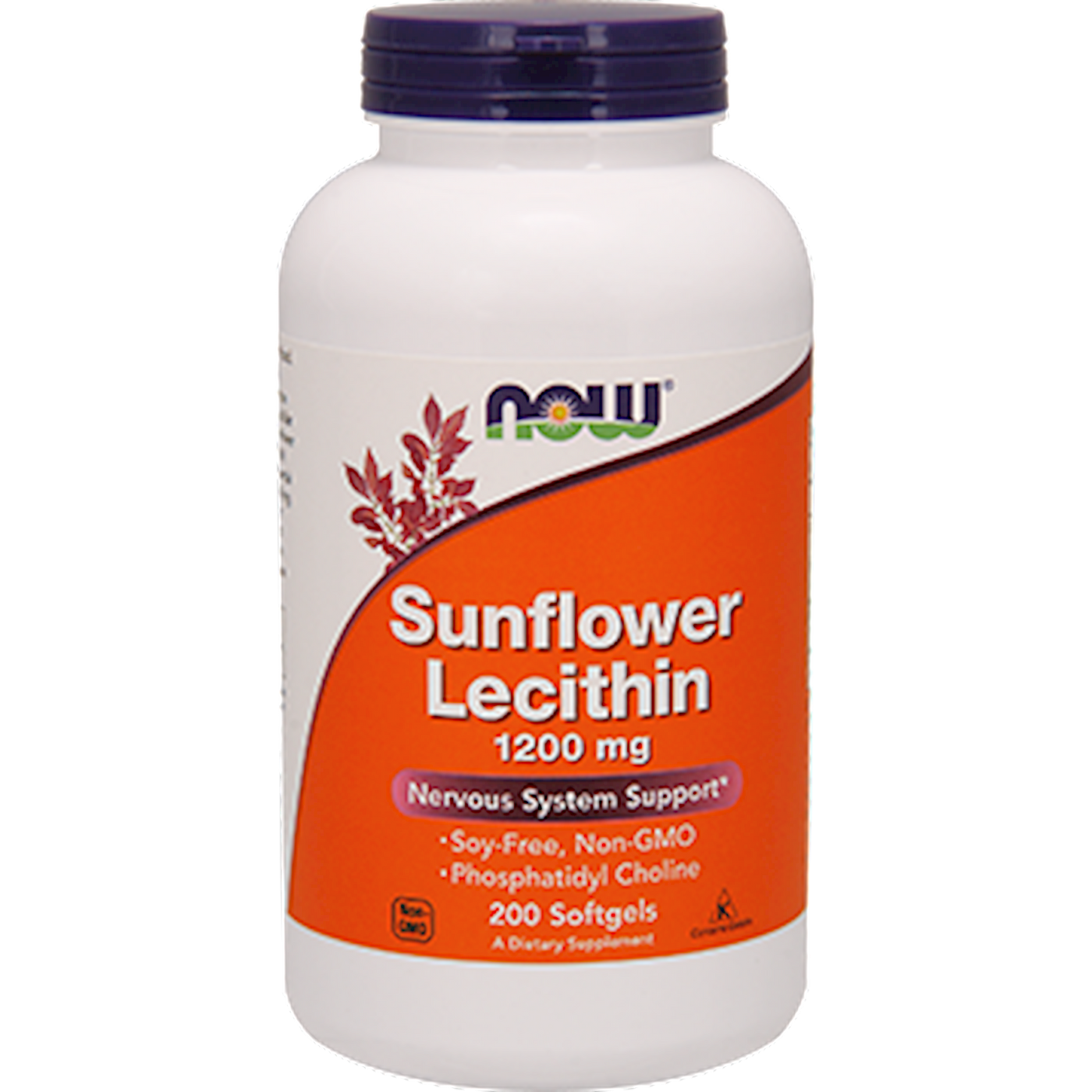 Sunflower Lecithin 1200 mg  Curated Wellness