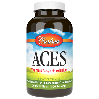ACES Vitamins A C E + Sele 200 gels Curated Wellness