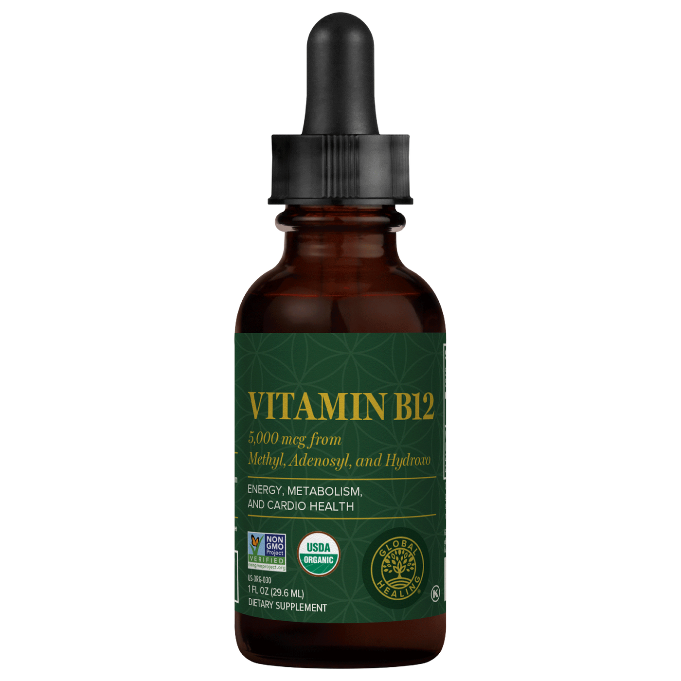 Vitamin B12 5000 mcg 1oz Curated Wellness