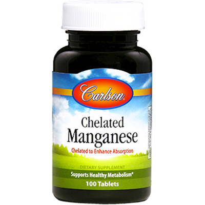 Chelated Manganese 20 mg  Curated Wellness