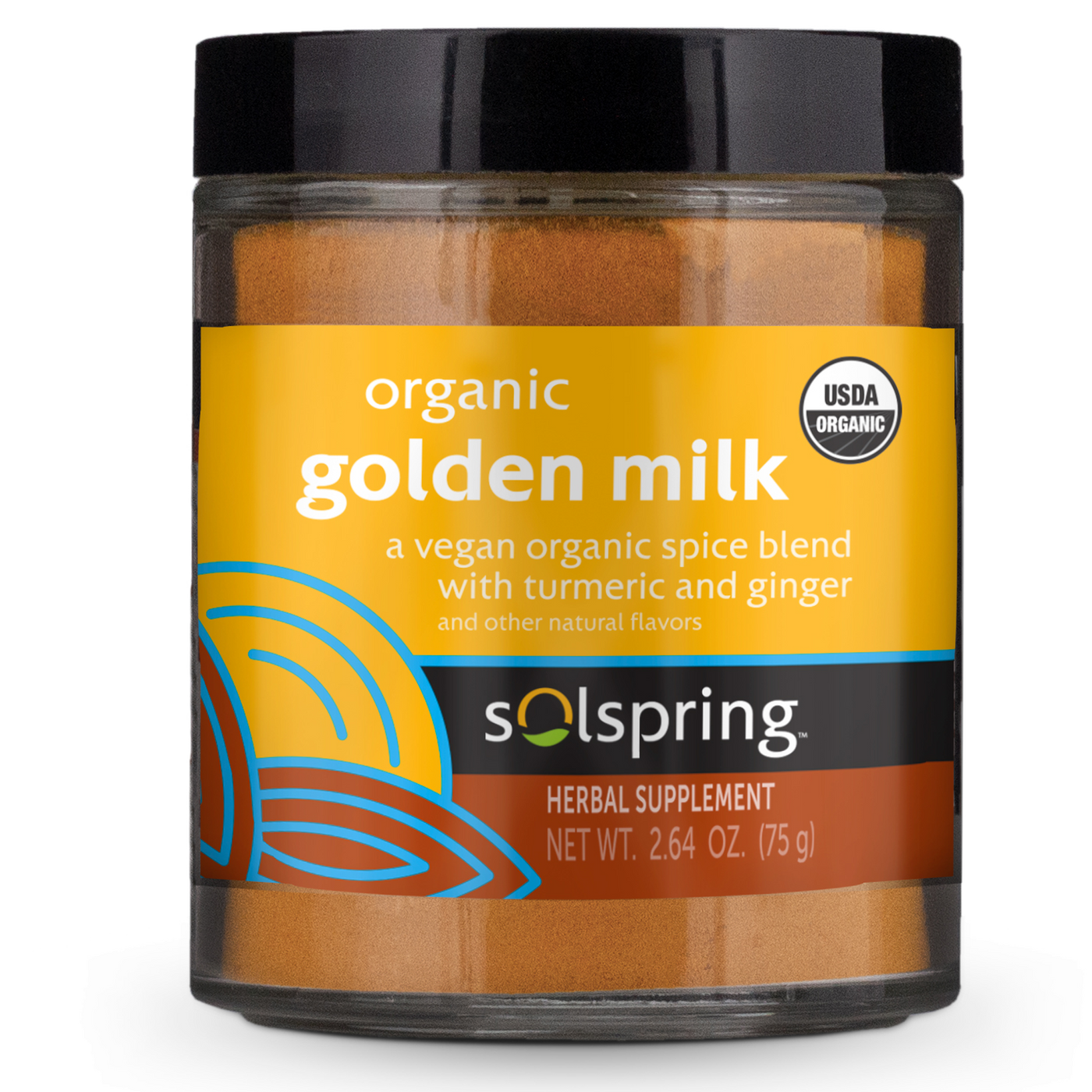Solspring Organic Golden Milk  Curated Wellness