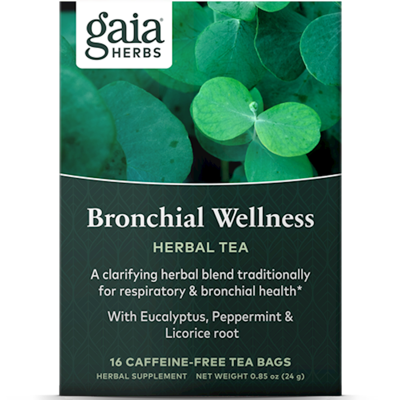 Bronchial Wellness Herbal Tea 16 bags Curated Wellness