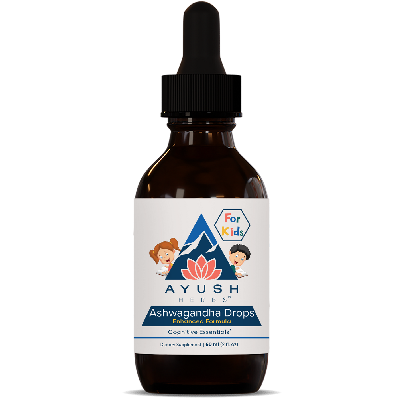 Ashwagandha for Kids 2 fl oz Curated Wellness