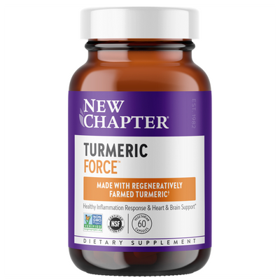 Turmeric Force 60 liquid vegcaps Curated Wellness