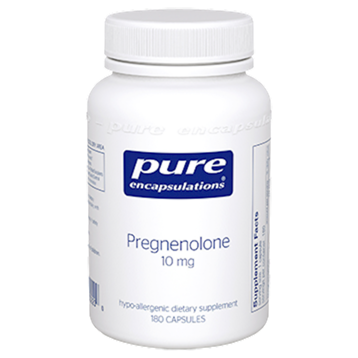 Pregnenolone 10 mg  Curated Wellness