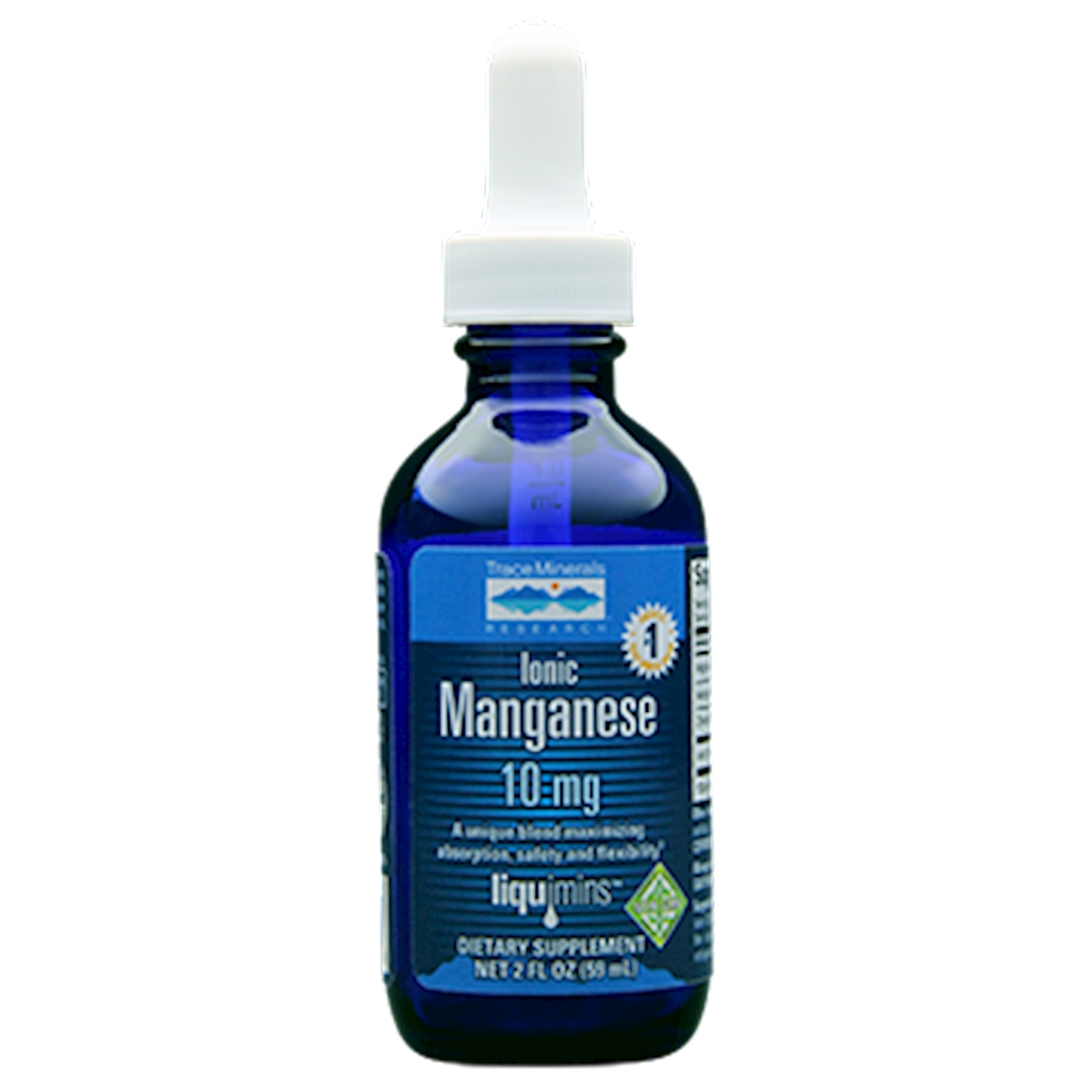 Liquid Ionic Manganese 2 fl oz Curated Wellness