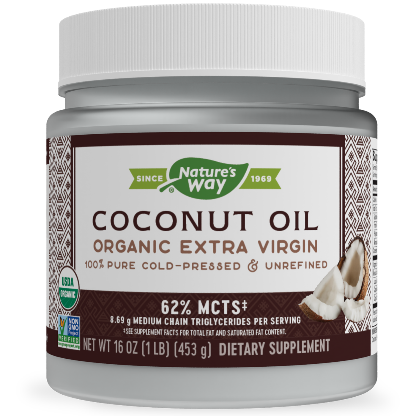 Coconut Oil Organic Extra Virgin  Curated Wellness