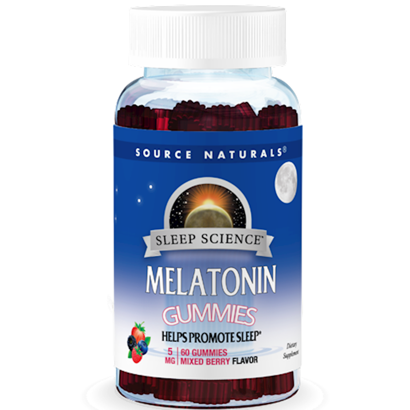 Sleep Science Mel Berry 60 gummies Curated Wellness