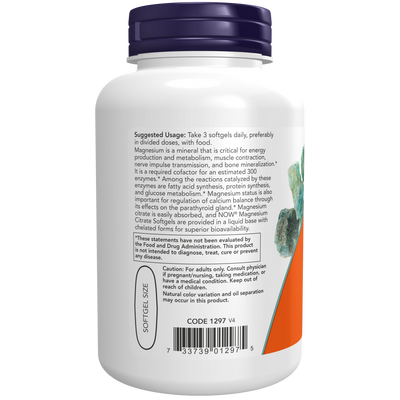 Magnesium Citrate  Curated Wellness